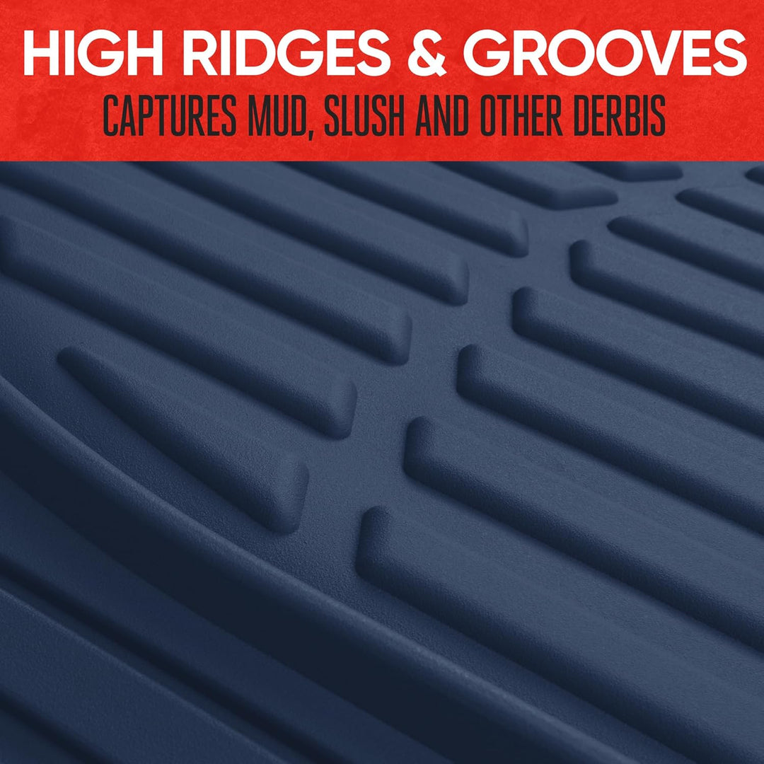 Car Floor Mats Flexible-Complete set-Beige-State of Style