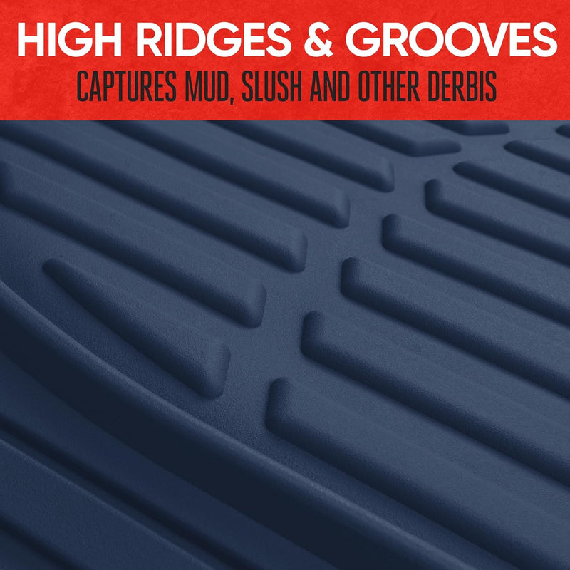 Car Floor Mats Flexible-Complete set-Beige-State of Style