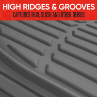 Car Floor Mats Flexible-Complete set-Beige-State of Style
