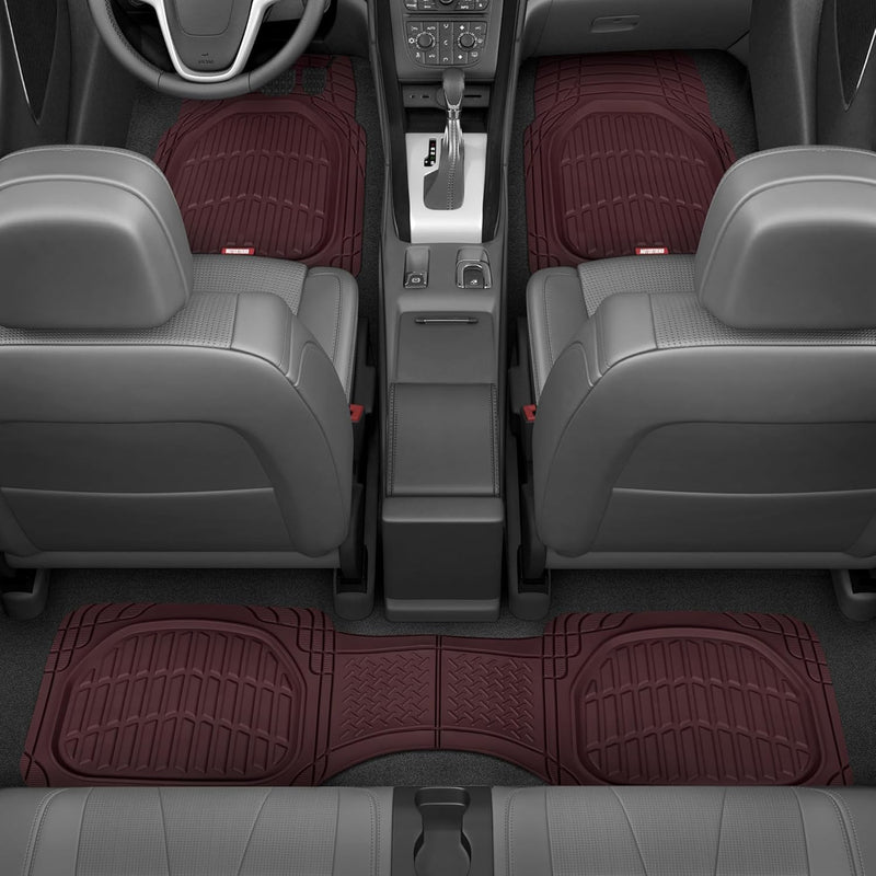 Car Floor Mats Flexible-Complete set-Beige-State of Style