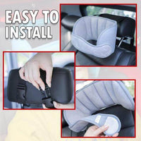 Adjustable headrest for children in car seats – sleep-protection strap (buy one, get one free)