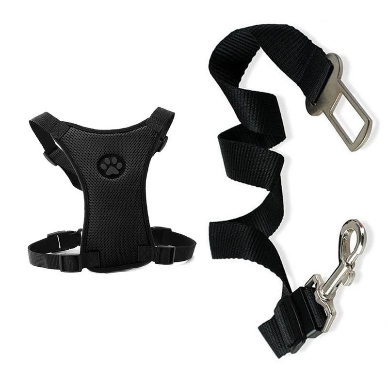 Car seat belt with Comfortable Harness for Dogs - PawSafe-S-State of Style