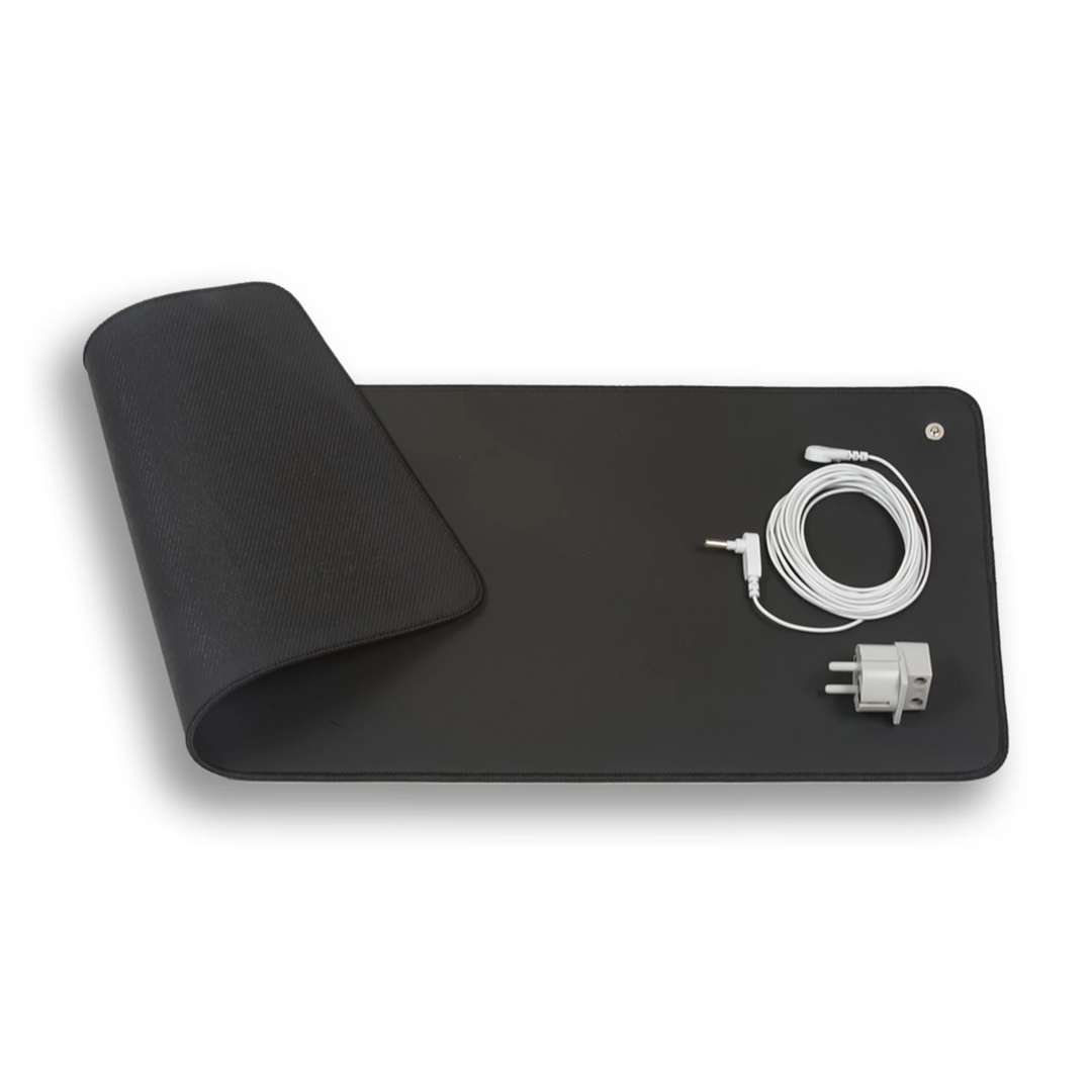 Carbon Leather Earthing Mat - EarthConnect-30.0 × 25.0 cm-State of Style