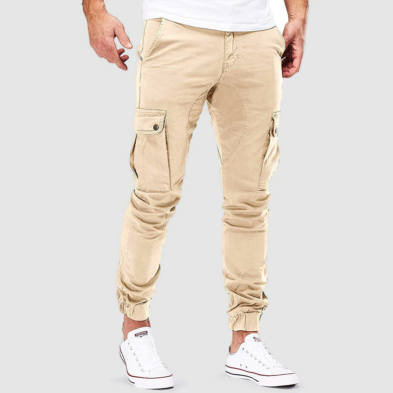 Cargo Trousers - Nolan-Beige-XS-State of Style