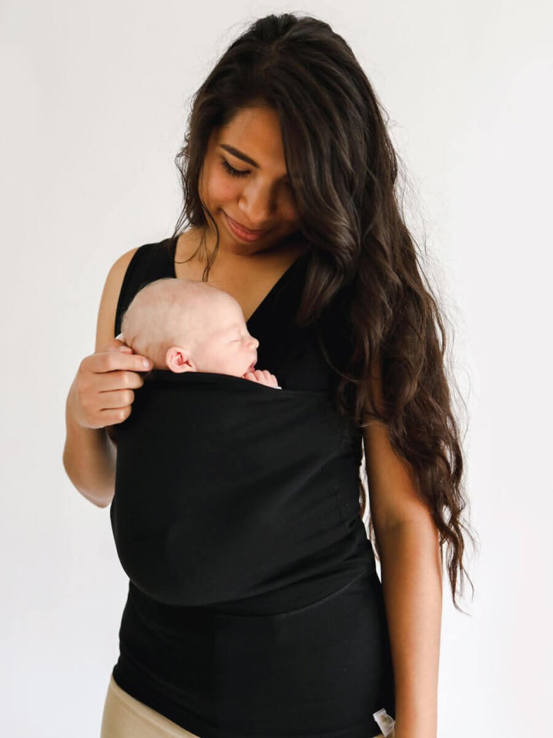 Carrying Wrap T-Shirt - CarryEase-Mama-Black-S-State of Style