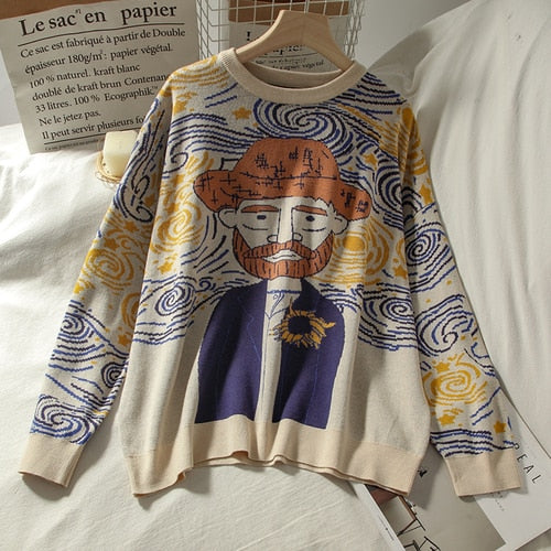 Cartoon Sweater – Fun & Playful Everyday Wear-State of Style