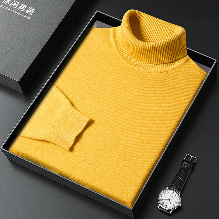 Cashmere Blend Turtleneck – Nordin-Beige-XS-State of Style