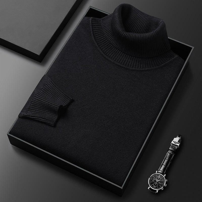 Cashmere Blend Turtleneck – Nordin-Black-XS-State of Style