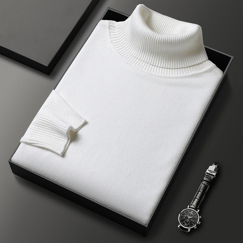 Cashmere Blend Turtleneck – Nordin-White-XS-State of Style