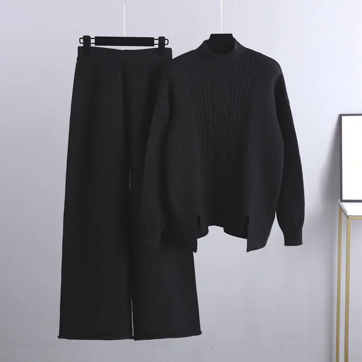 Casual and Stylish Women's Set - Clara-Black-One Size-State of Style