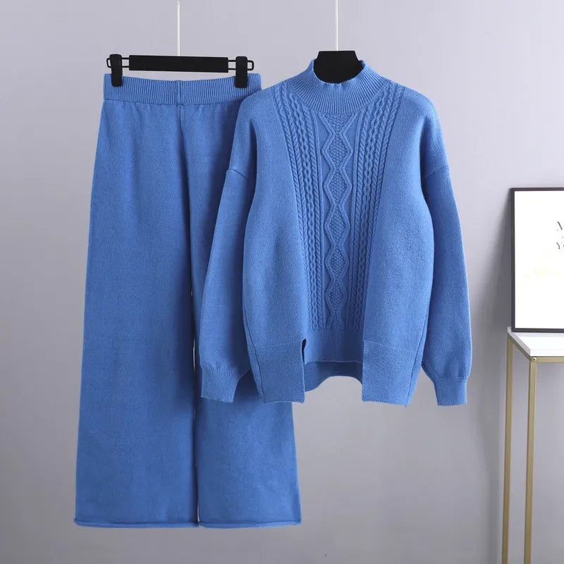 Casual and Stylish Women's Set - Clara-Blue-One Size-State of Style