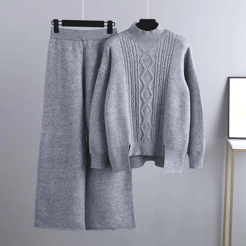 Casual and Stylish Women's Set - Clara-Grey-One Size-State of Style