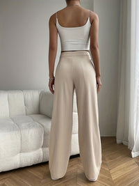 Casual Corduroy Trousers for Women - Elara-Apricot-XS-State of Style