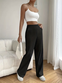 Casual Corduroy Trousers for Women - Elara-Black-XS-State of Style