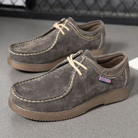 Casual Cowhide Sneakers Bryan – British-Inspired European Style-Yellow-5.0-State of Style
