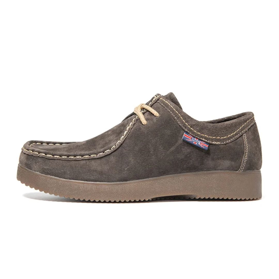 Casual Cowhide Sneakers Bryan – British-Inspired European Style-Yellow-5.0-State of Style