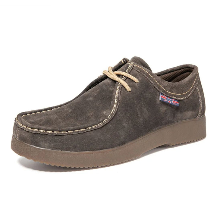 Casual Cowhide Sneakers Bryan – British-Inspired European Style-Yellow-5.0-State of Style