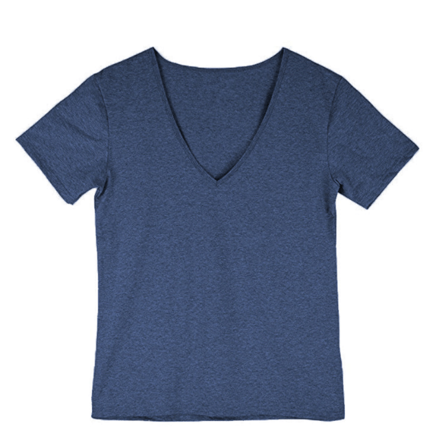 Casual & Figure-hugging Men's V-neck T-shirt – Jonas-Black-S-State of Style