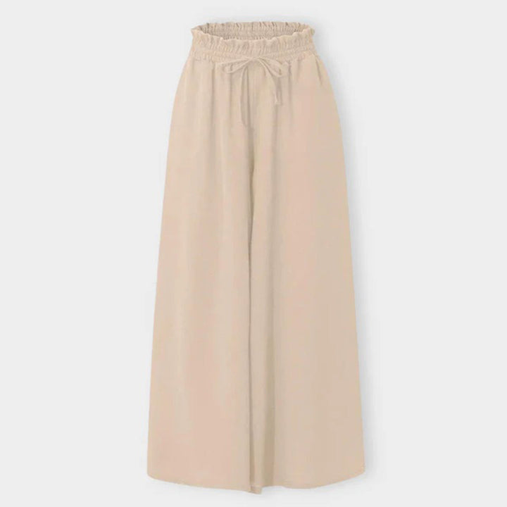 Casual High Waist Trousers for Women - Isla-Dark blue-S-State of Style