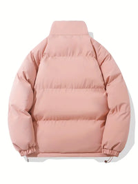Casual Hoodie Jacket with Zip – Orion-Pink-M-State of Style