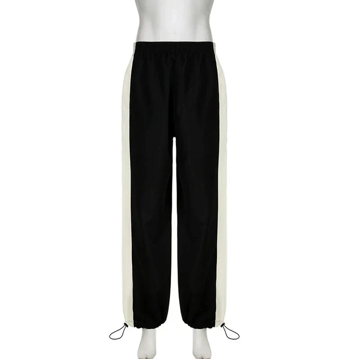 Casual Joggers with Colour Blocks - Nova-Black-XS-State of Style