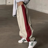 Casual Jogging Trousers with Colour Blocks - Nova-Black-XS-State of Style