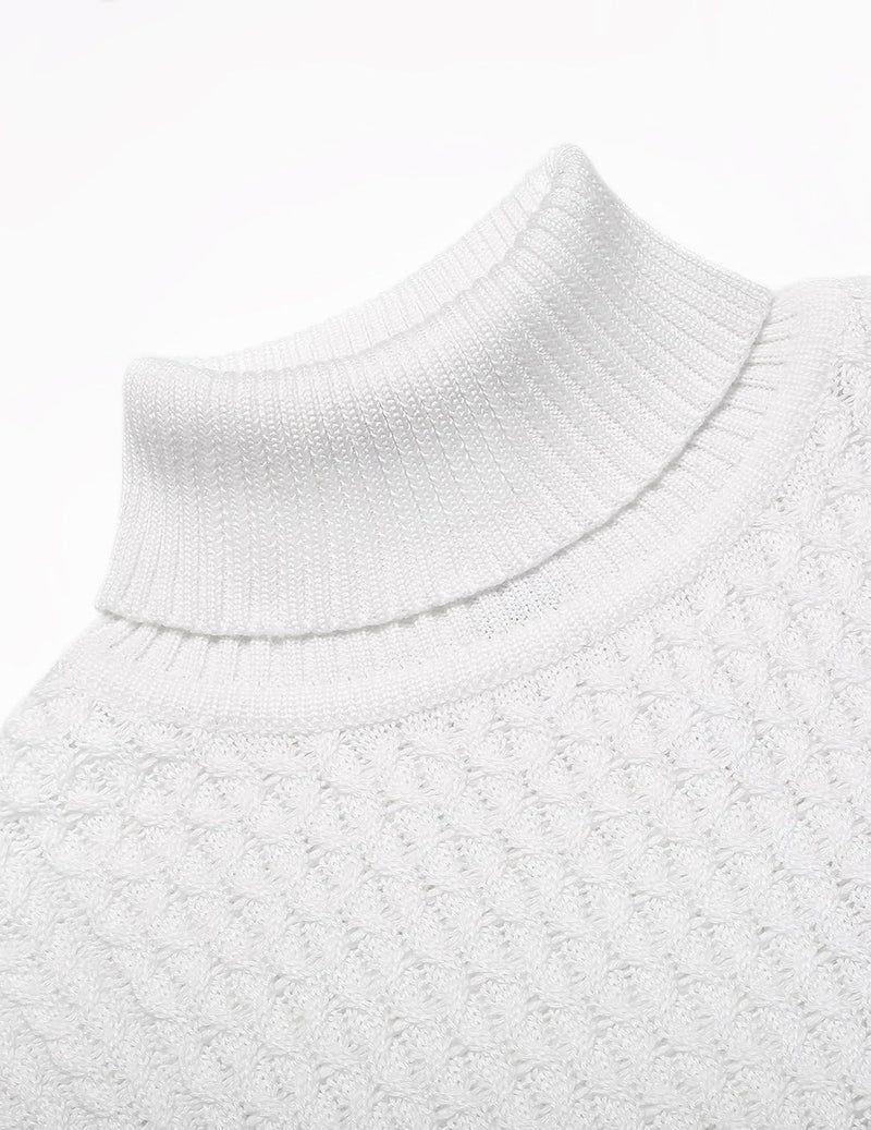 Casual Knit Men's Turtleneck - Sander-Black-S-State of Style