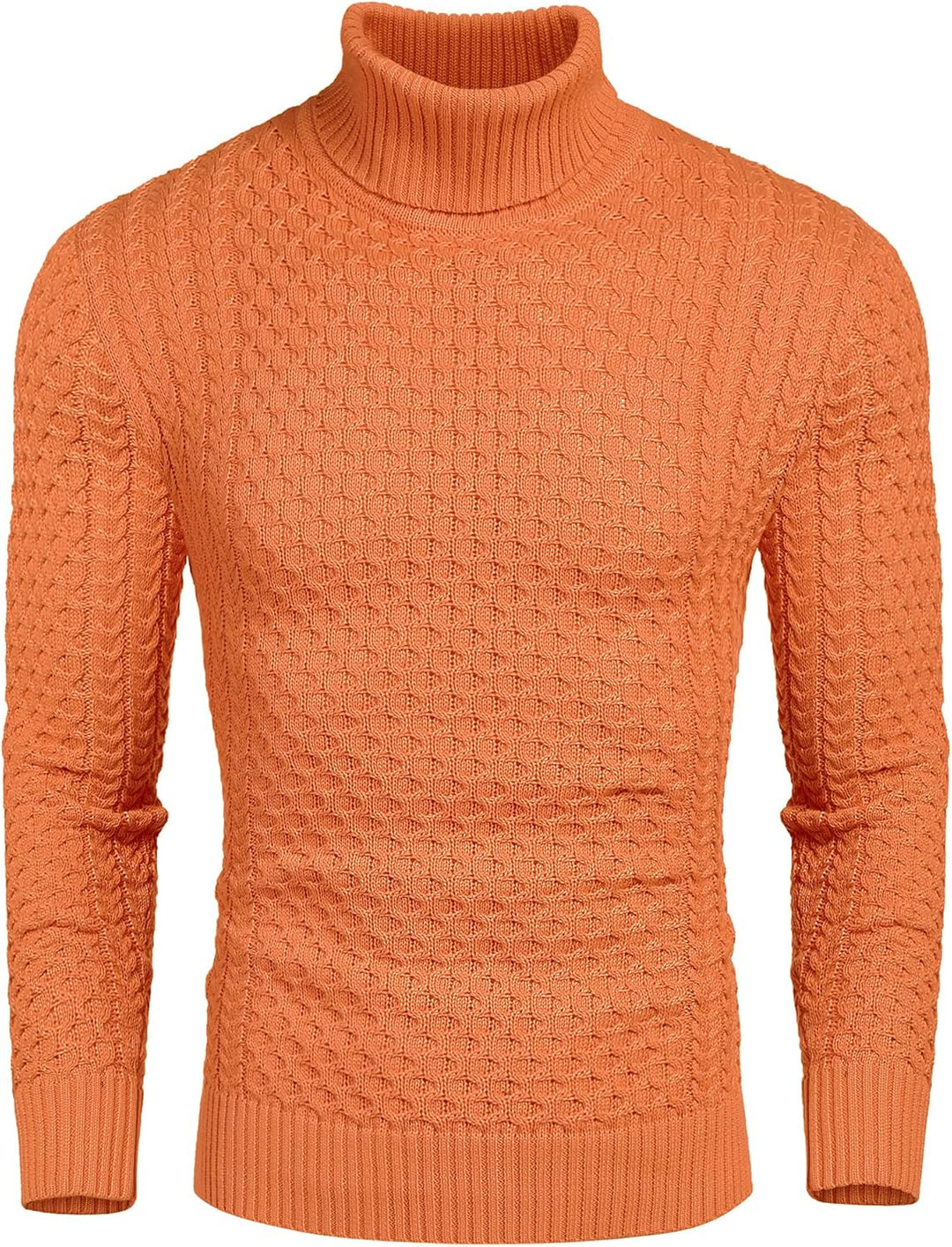 Casual Knit Men's Turtleneck - Sander-Black-S-State of Style