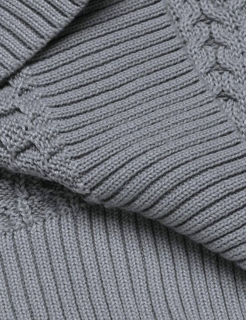Casual Knit Men's Turtleneck - Sander-Black-S-State of Style