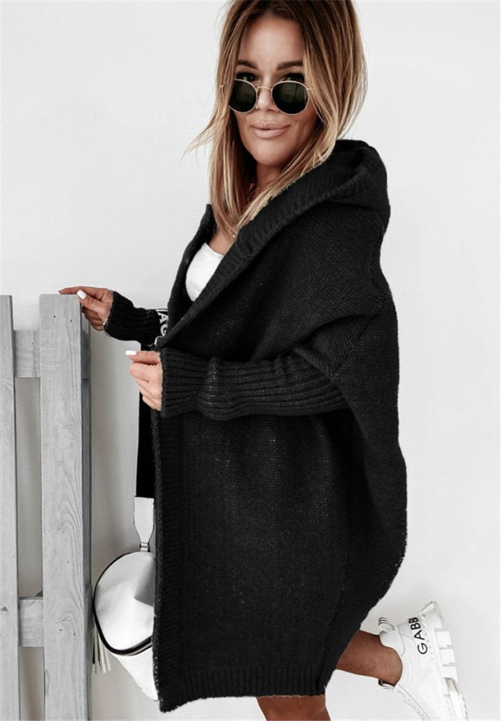 Casual Knitted Women's Cardigan - Eliza-Black-S-State of Style