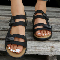 Casual Ladies Sandals with Velcro Closure – Nina-Leopard-3-State of Style