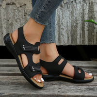Casual Ladies Sandals with Velcro Closure – Nina-Leopard-3-State of Style