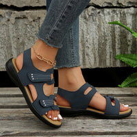 Casual Ladies Sandals with Velcro Closure – Nina-Leopard-3-State of Style