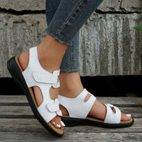 Casual Ladies Sandals with Velcro Closure – Nina-Leopard-3-State of Style