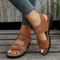 Casual Ladies Sandals with Velcro Closure – Nina-Leopard-3-State of Style