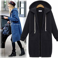 Casual Lang Women's Jacket - CozyZip-Black-M-State of Style
