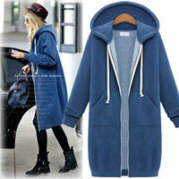 Casual Lang Women's Jacket - CozyZip-Black-M-State of Style