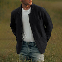 Casual Men's Blazer - Dante-Black-S-State of Style