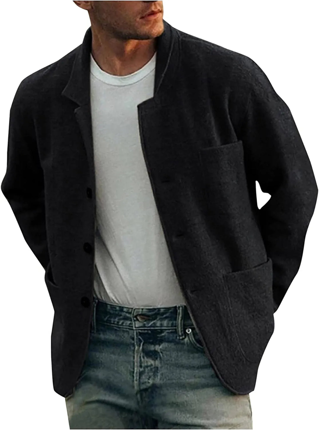 Casual Men's Blazer - Dante-Grey-S-State of Style