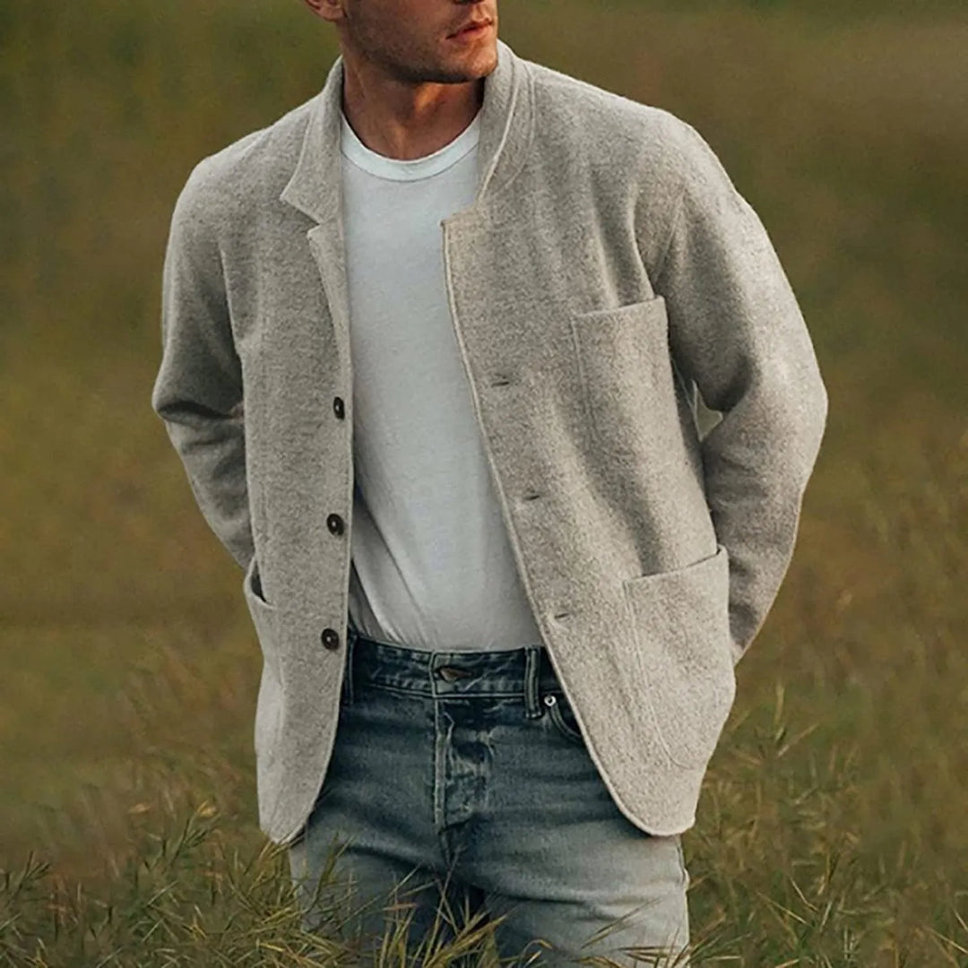 Casual Men's Blazer - Dante-Grey-S-State of Style
