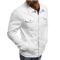 Casual Men's Denim Jacket - Mason-Green-M-State of Style