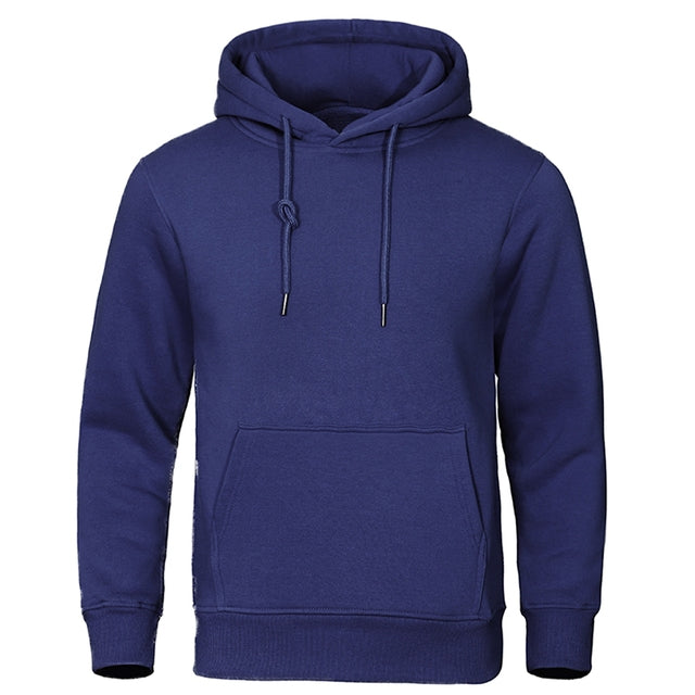 Casual Men's Hoodie - ChillCore-Navy-M-State of Style