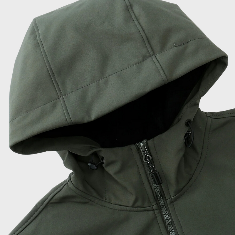 Casual Men's Jacket with Hood - Marco-Khaki-XS-State of Style