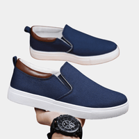 Casual men's slip-on shoes – Hugo-Blue-6-State of Style