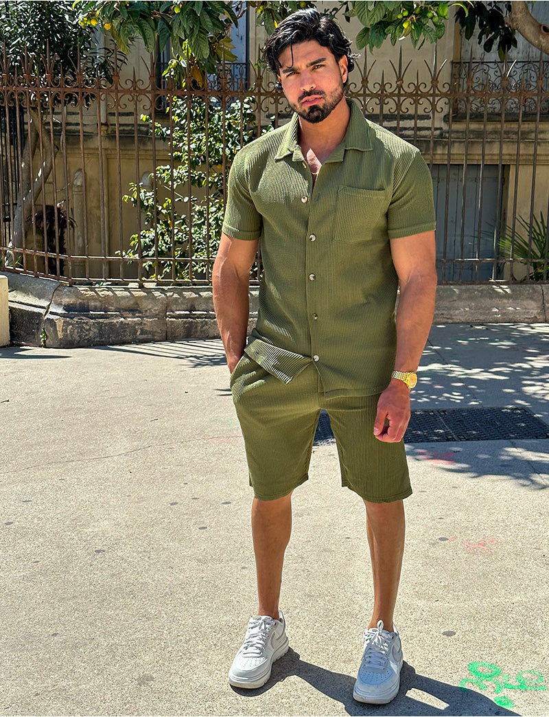 Casual Men's Summer Shorts – Matteo-Light blue-S-State of Style
