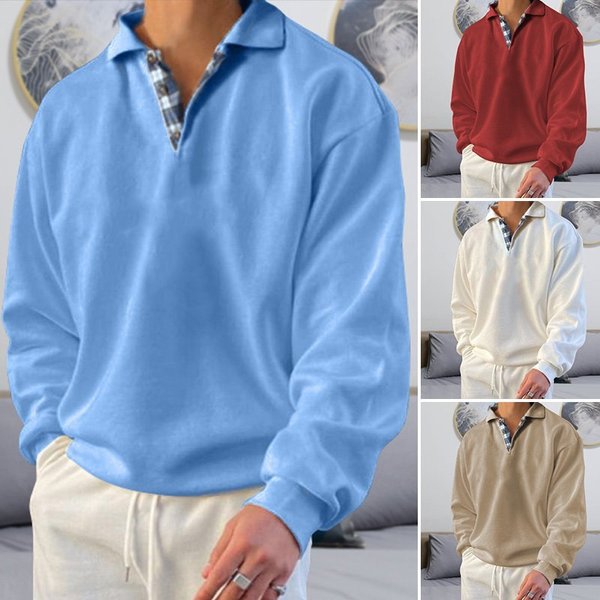 Casual Men's Sweater - Victor-White-S-State of Style