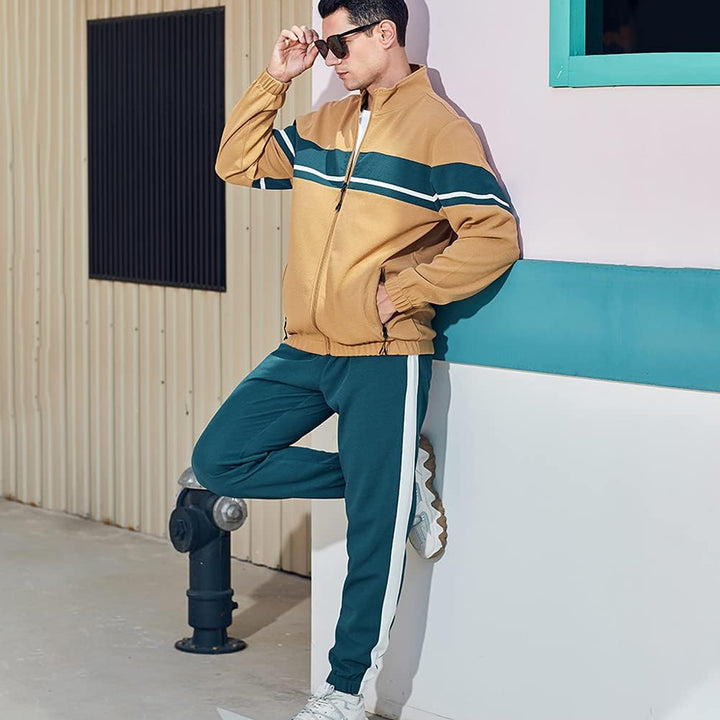 Casual Men's Tracksuit - Ryan-Black-S-State of Style