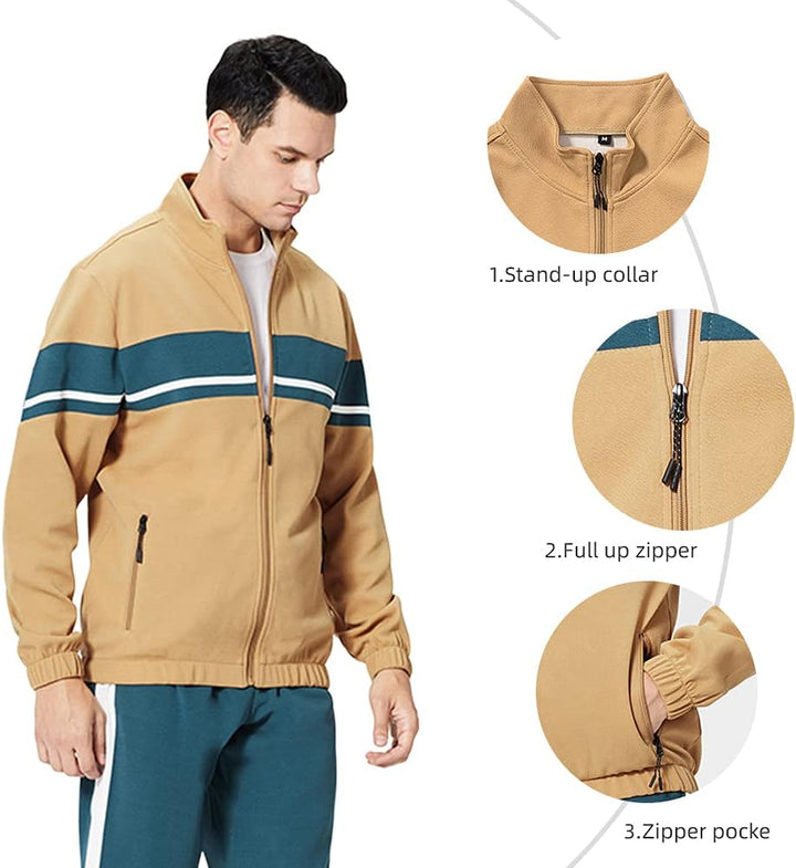 Casual Men's Tracksuit - Ryan-Black-S-State of Style