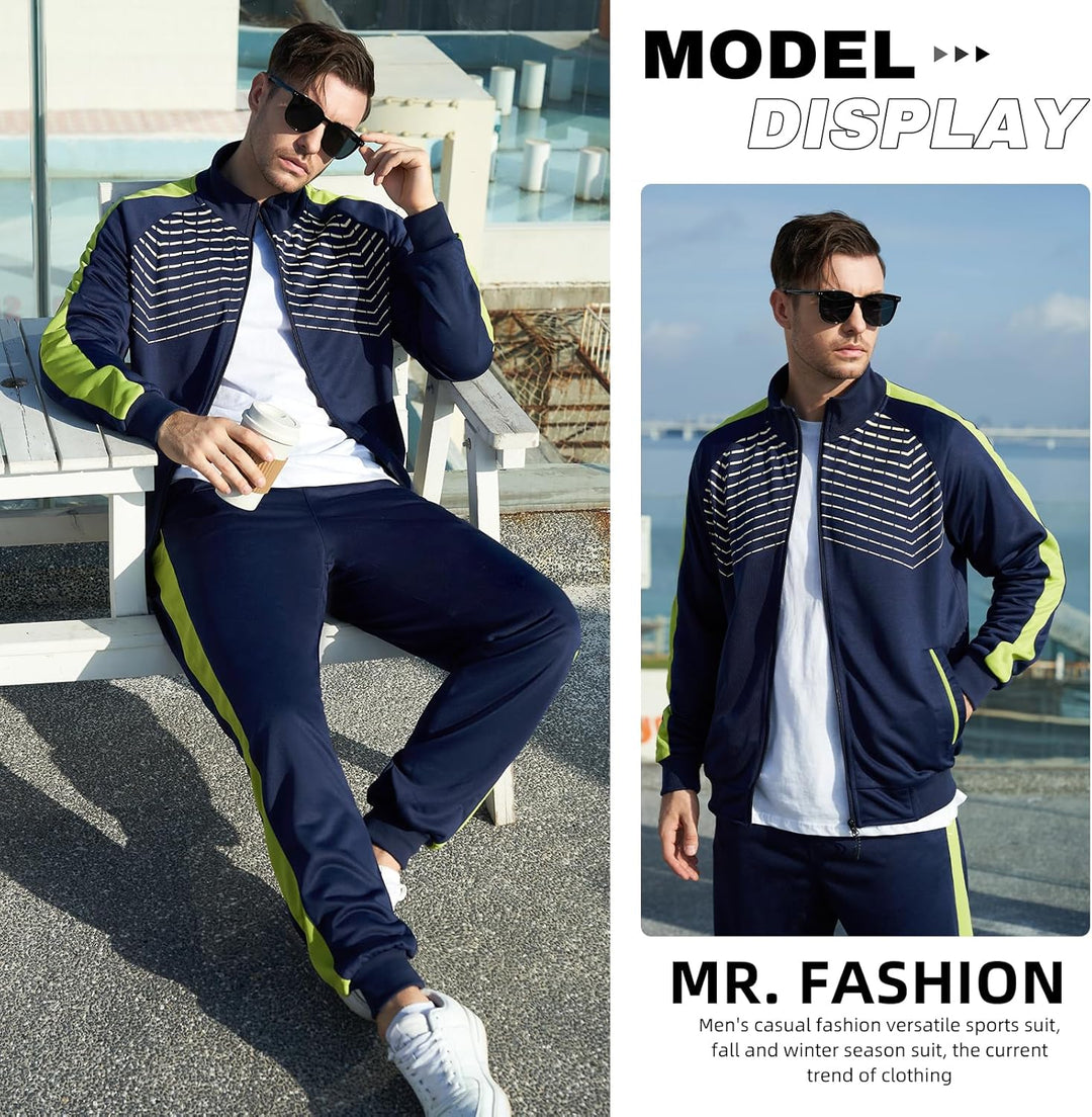 Casual Men's Tracksuit - Ryan-Black-S-State of Style
