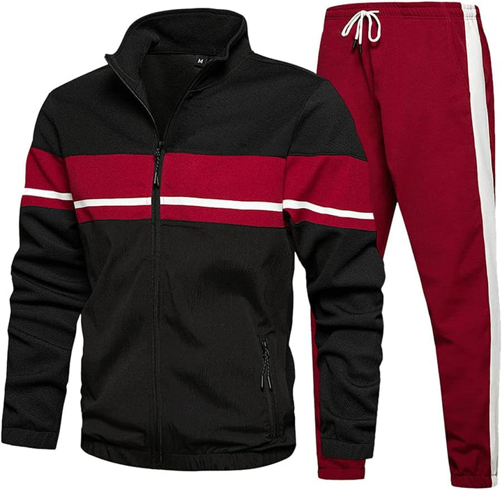 Casual Men's Tracksuit - Ryan-Black-S-State of Style